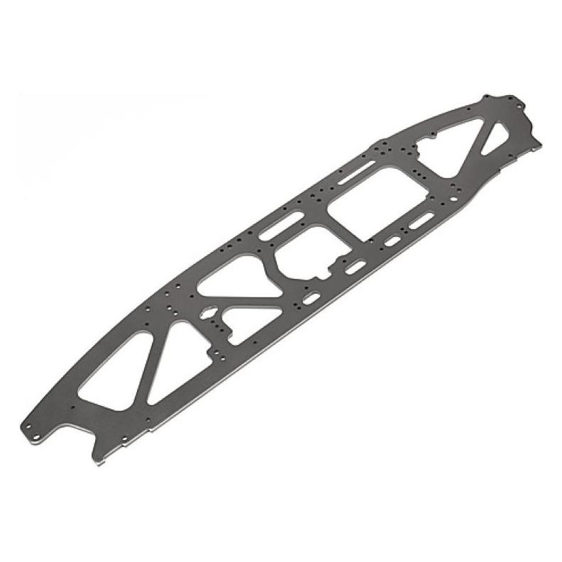 HPI Super 5SC TVP CHASSIS LEFT 4mm (SUPER 5SC FLUX/GRAY) (108205)