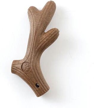 Inspire Select Bamboo Dog Dental Chew Bone Interactive Teeth Grinding & Cleaning Training Toy brown Deer Antlers l