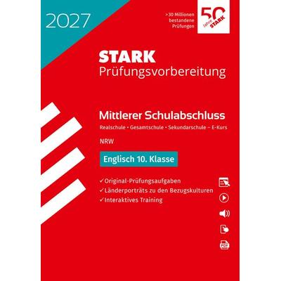 STARK Englisch - Mittlerer Schulabschluss (MSA) 2027 NRW - Prüfungsvorbereitung, Set von , Stark Verlag GmbH, 978-3-8490-6635-2