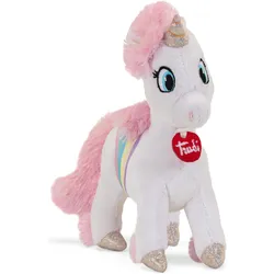 Trudi Fantasy Plüsch Einhorn 18x19x6 cm, Grösse XS, Stofftier mit superweichen Materialien und hübsch (19 cm)