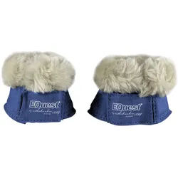 EQuest Hufglocke Melange speziell für Mini-Shettys, 2er Set - Navy