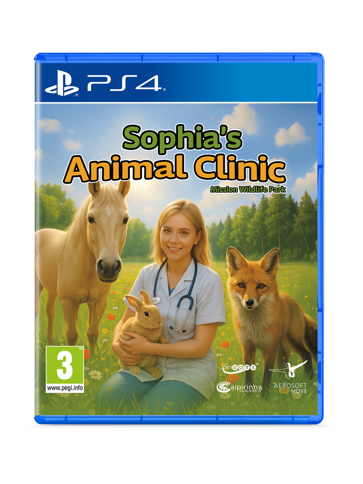 Sofia's Animal Clinic - Mission Wild Life Park - Sony PlayStation 4 - Simulation - PEGI 3