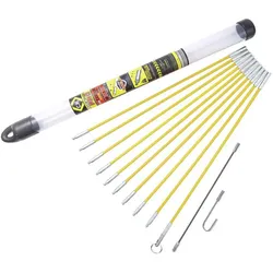 C.K Magma, Kabeleinziehsystem, ible MightyRod PRO Kabel Einziehstangensatz, 3,3 Meter (3.30 m)