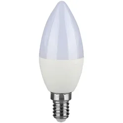 LED 7 Watt E14 Leuchtmittel Kerze 600 Lumen 3000 K Leuchte Beleuchtung VTAC 111