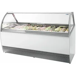 NordCap Speiseeisvitrine MILLENNIUM 2.0 GR DT 170 H135