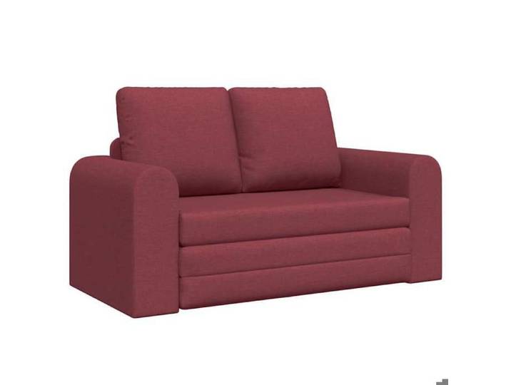 SWEETY@ Canapé-lit Moderne - Fauteuil-lit Convertible - Rouge bordeaux 148x71x83 cm - tissu LL536