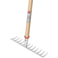 Gartenrechen 16 Zinken Arbeitsbreite 415mm - ohne Stiel