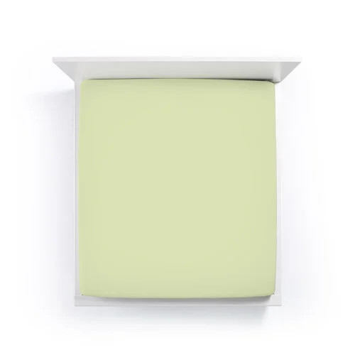 Bella Donna Jersey La Piccola Topperhoeslaken - Pistache - 120x190-200 cm