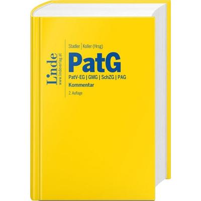 PatG | Patentgesetz, Gebundene Ausgabe von Hasmik Baroian-Haftvani,Thomas Adocker,Daniel Alge,Matthias Klissenbauer,Axel Anderl, Linde,