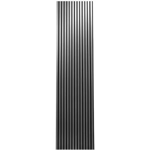 Kosche Akustikpaneel LuxLine, silber, 240 x 56,1 x 1,9 cm, mit schwarzem Filz, , Stück