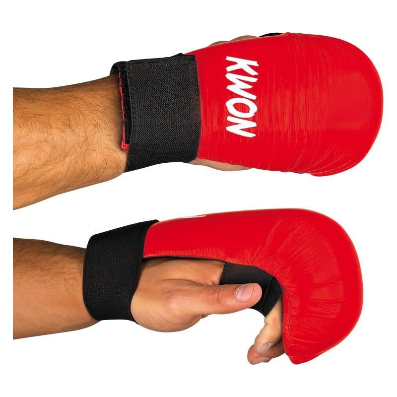 Kwon Karatehandschuhe ohne Daumenschlaufen (L, M) (4018303)