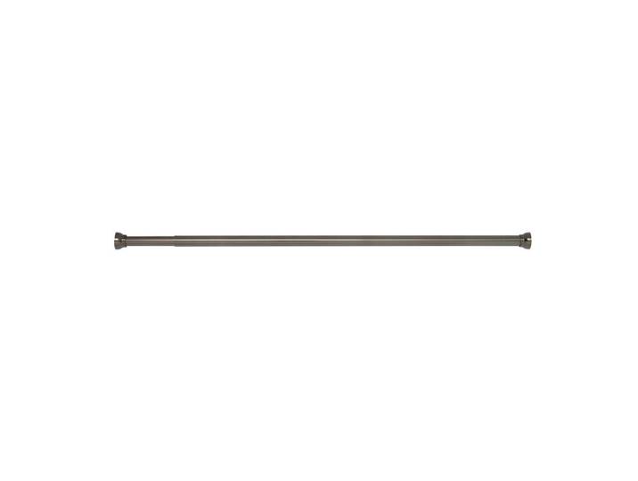 Spirella Duschvorhangstange Kreta, Schwarzchrom, Metall, 75-125 cm, Heimtextilien, Badtextilien, Duschvorhänge