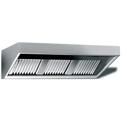 Wandabzugshaube EcoLine 700 mm tief (Breite 1600 mm) mit Motor