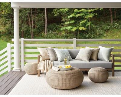Annie Selke Dash & Albert Veranda Handwoven Performance Rug