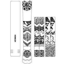 DYEDBRO Rahmenschutz Kit matt | black Mandala