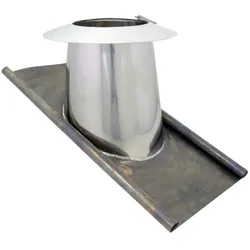 Bertrams Dw Dacheindichtung 22DE30VA300 15°-30°, Ø 300 mm, VA/Bleiflansch, mit Regenkragen