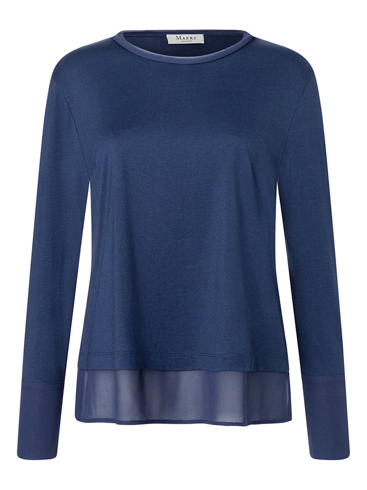Maerz Muenchen Bluse in Dunkelblau - 36