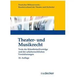 Theater- und Musikrecht, Fachbücher von Deutscher Bühnenverein