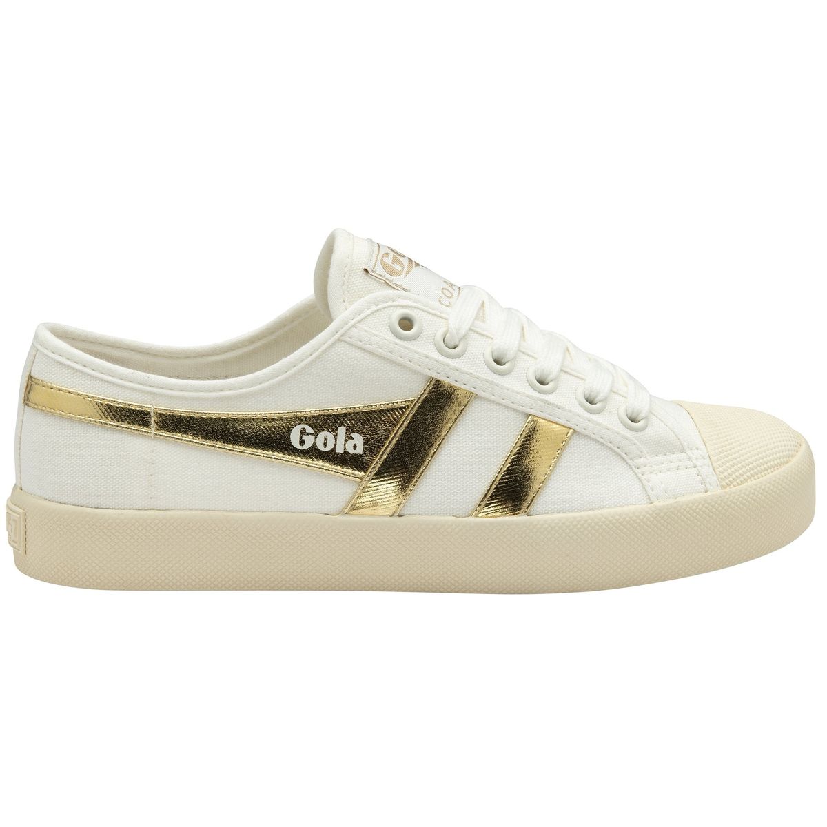 Gola Coaster Sneaker Women off white/gold (XY) 40 CLA174-XY-40-offwhitegold