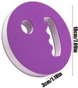 Shop Station Water Exercise Discs Pool Exercise Weights EVA Foam Water Aerobics Equipment purple