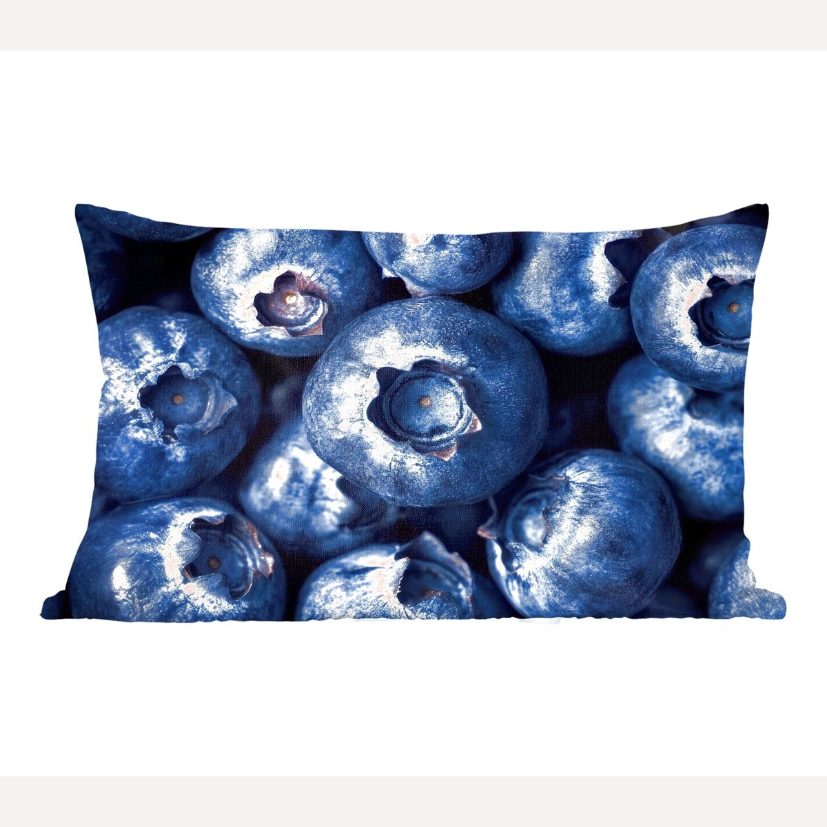 PillowMonkey Sierkussen Bessen Blauw 50 x 30 cm