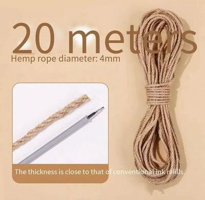 Uplifted Finds High Tensile Natural Sisal Restoration Coil 4 Mm 20 Meters