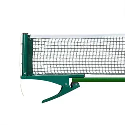 Relaxdays Tischtennisnetz zum Klemmen Weiß,Dunkelgrün,Grün