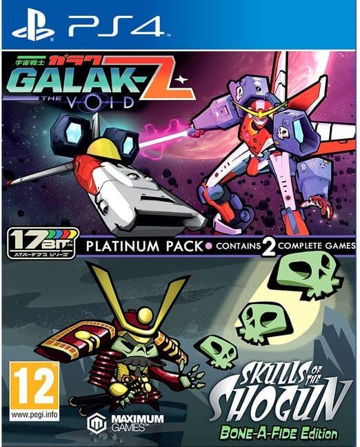 MAXIMUM ENTERTAINMENT UK LTD PS4 - GALAK-Z: The Void / Skulls of the Shogun (Disc) - 2 Games Bundle