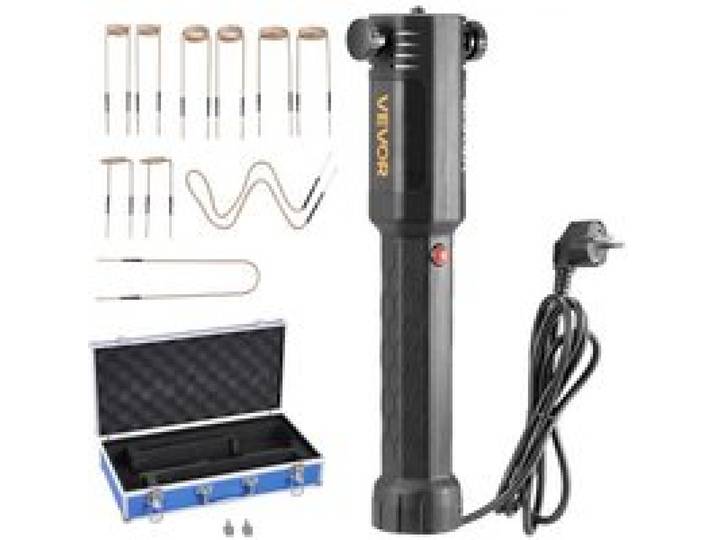 VEVOR Induktionsheizgerät zum Entfernen von Schrauben, 1100 W, magnetisches Induktionsheizgerät-Set, Heizgerät zum Entfernen von rostigen Schrauben, Autowerkstatt-Reparaturwerkzeuge mit 10 Spulen