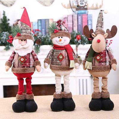 Uplifted Finds Telescopic Christmas Doll Decoration For Home Holiday Display 5