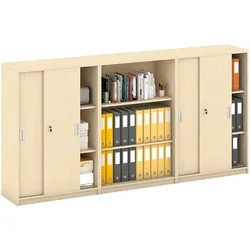 Schrank-Set MIRELLI, Typ IV – Birke
