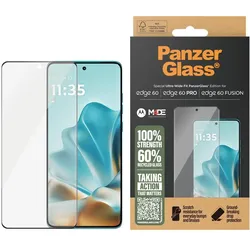 PanzerGlass Displayschutz (1 Stk., Motorola Edge 60, Motorola Edge 60 Fusion, Motorola Edge 60 Pro), Smartphone Schutzfolie, Transparent