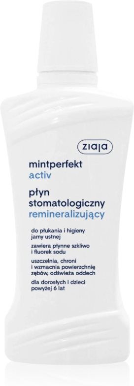 Ziaja Mintperfect Activ bain de bouche reminéralisant 500 ml