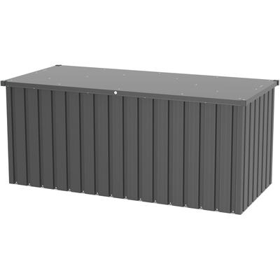 Aufbewahrungsbox TEPRO "Universalbox Store Large", grau (anthrazit), B:172,8cm H:72,45cm T:78,5cm, Metall, Aufbewahrungsboxen, Aufbewahrungsbox, BxTxH: 172,8x78,5x72,45 cm