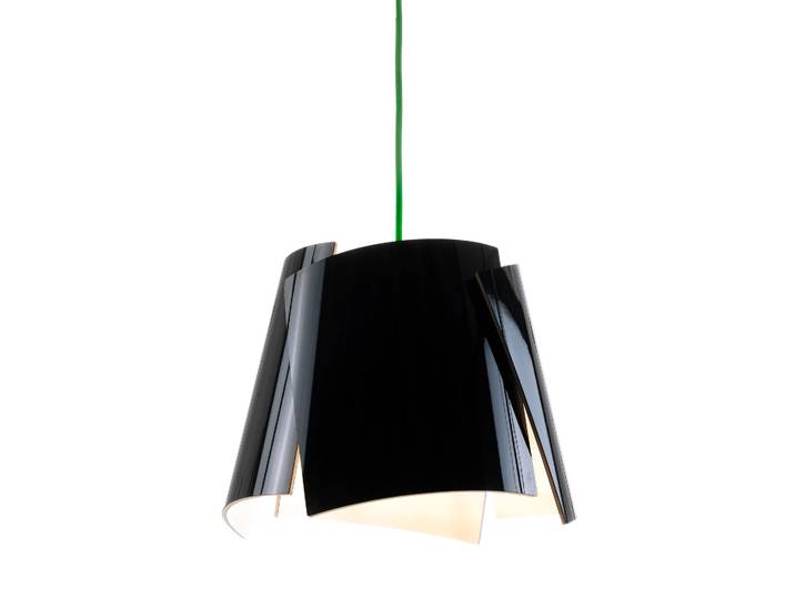 Bsweden Lampe Leaf noire noir-vert