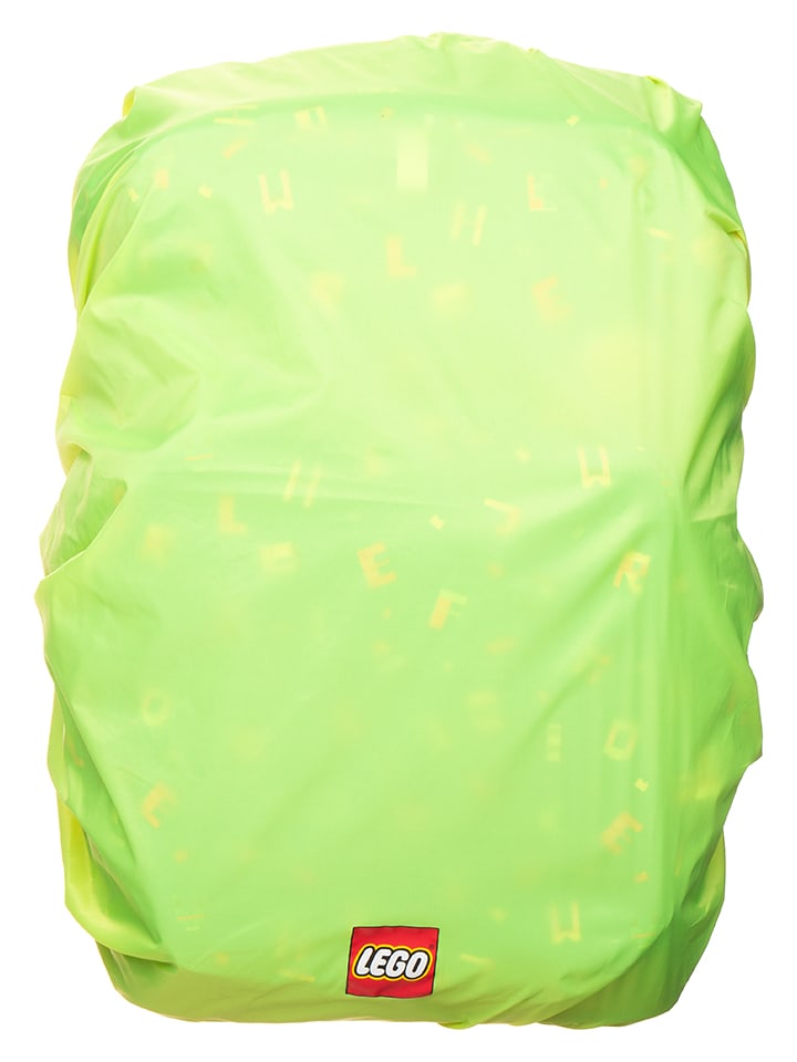 Regencover "LEGO" in Grün - onesize