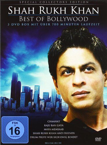 Shahrukh Khan - Shahrukh Khan - Best of Bollywood [3 DVDs] - Preis vom 09.10.2026 07:28:09 h