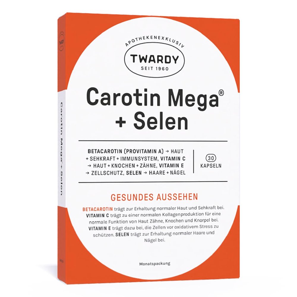 Astrid Twardy GmbH Twardy Carotin Mega + Selen Kapseln 19831399