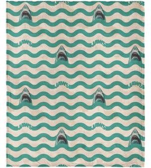 Jaws Psychedelic Sea Silk Touch Throw Blanket 60x80 inches by THE NORTHWEST GROUP in Psychedelic (Size OS)