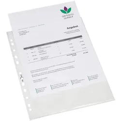 DURABLE Prospekthüllen DIN A4 0.06 mm transparent