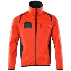 Fleecejacke "ACCELERATE SAFE" - XXL - rot/schwarzblau