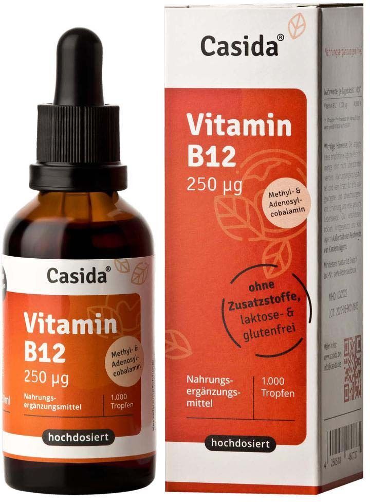 Casida Vitamin B12 Tropfen vegan 50 ml