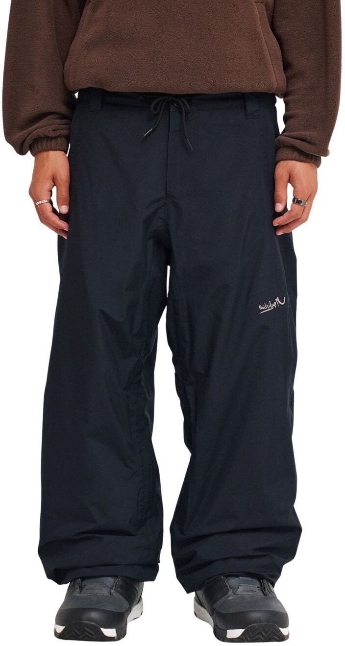 Snowboardhose QUIKSILVER "Young Guns GORE-TEX", Herren, Gr. XS, Normalgrößen, schwarz, Obermaterial: 100% Polyester., Hosen