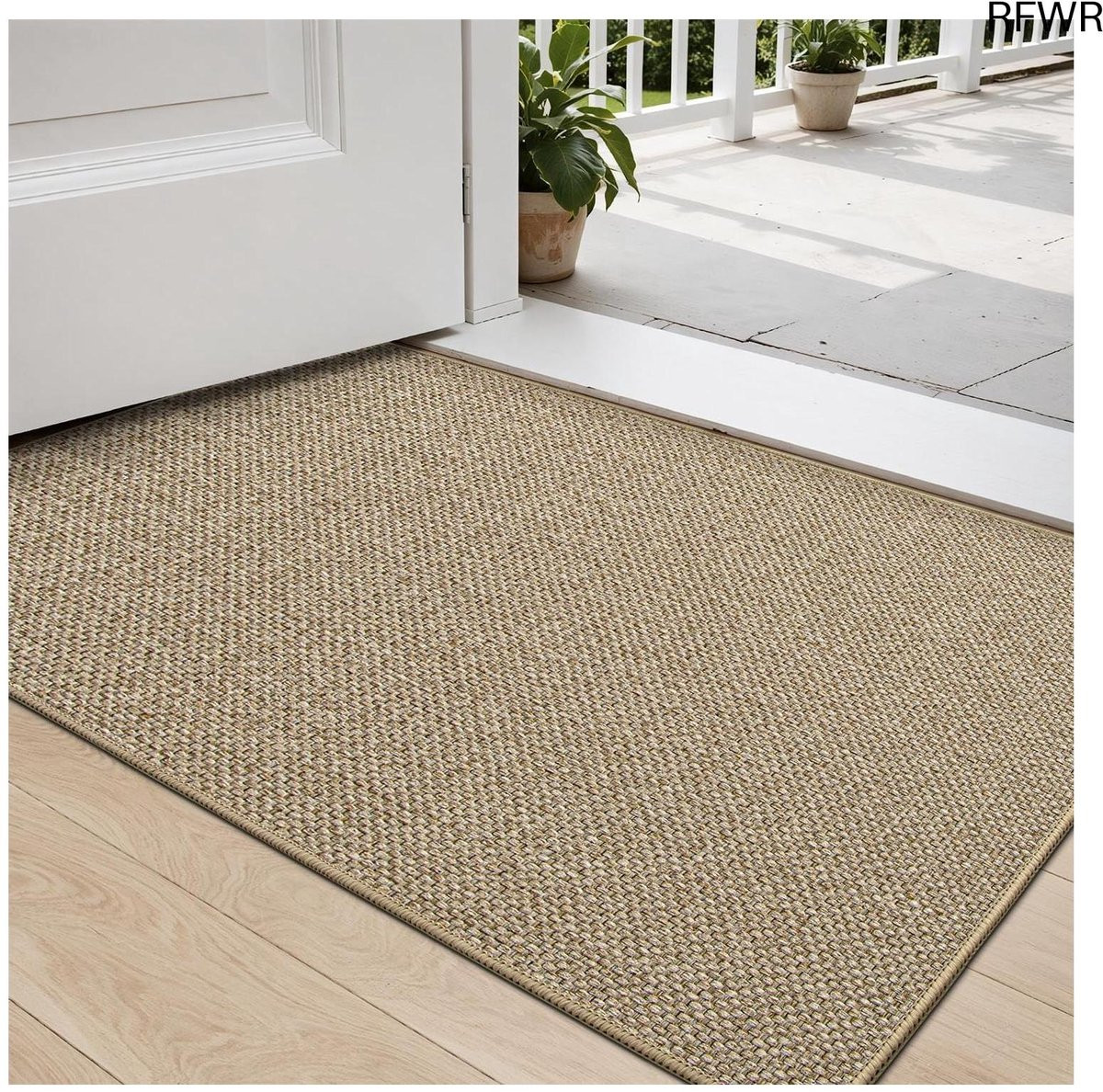 RFWR Absorberende Binnendeurmat Beige, 44 x 75 cm