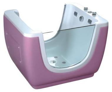 Babywaschwanne Babywhirlpool Babybadewanne Babybad Multifunktionswanne 110x85 cm