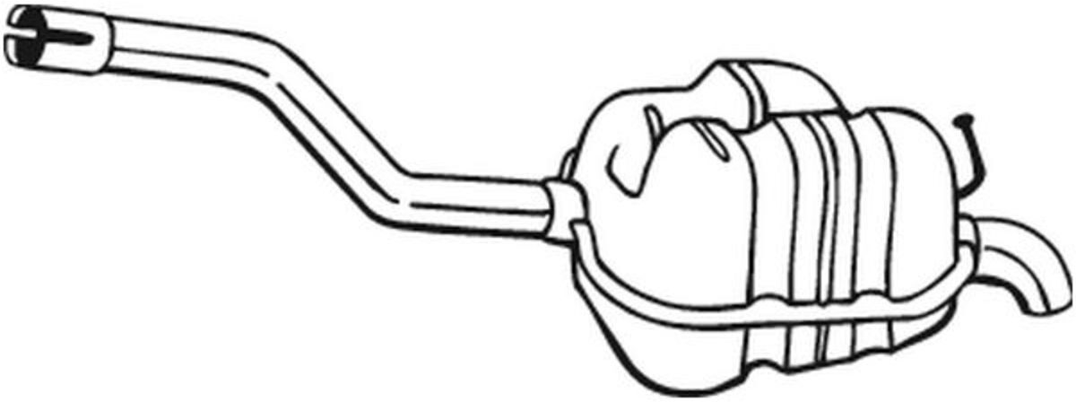 Endschalldämpfer BOSAL 233-161