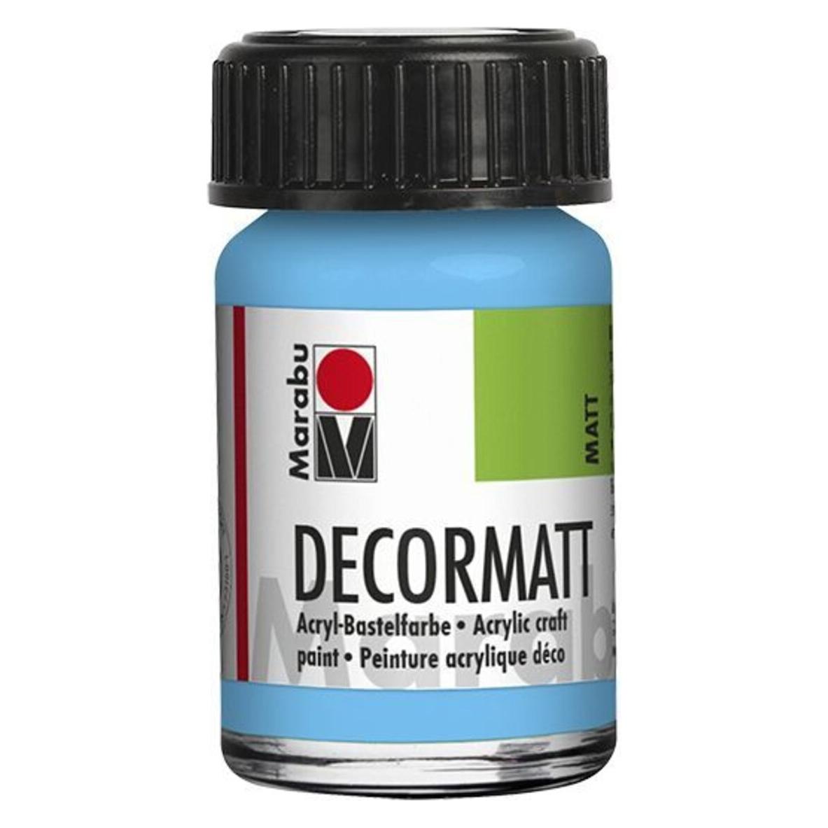 Marabu Decormatt Acryl hellblau (15 ml) (14010 039 090)