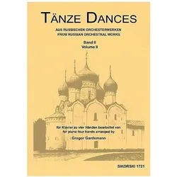 Tänze aus russischen Orchesterwerken Band 2 für Klavier zu 4 Händen, Fachbücher