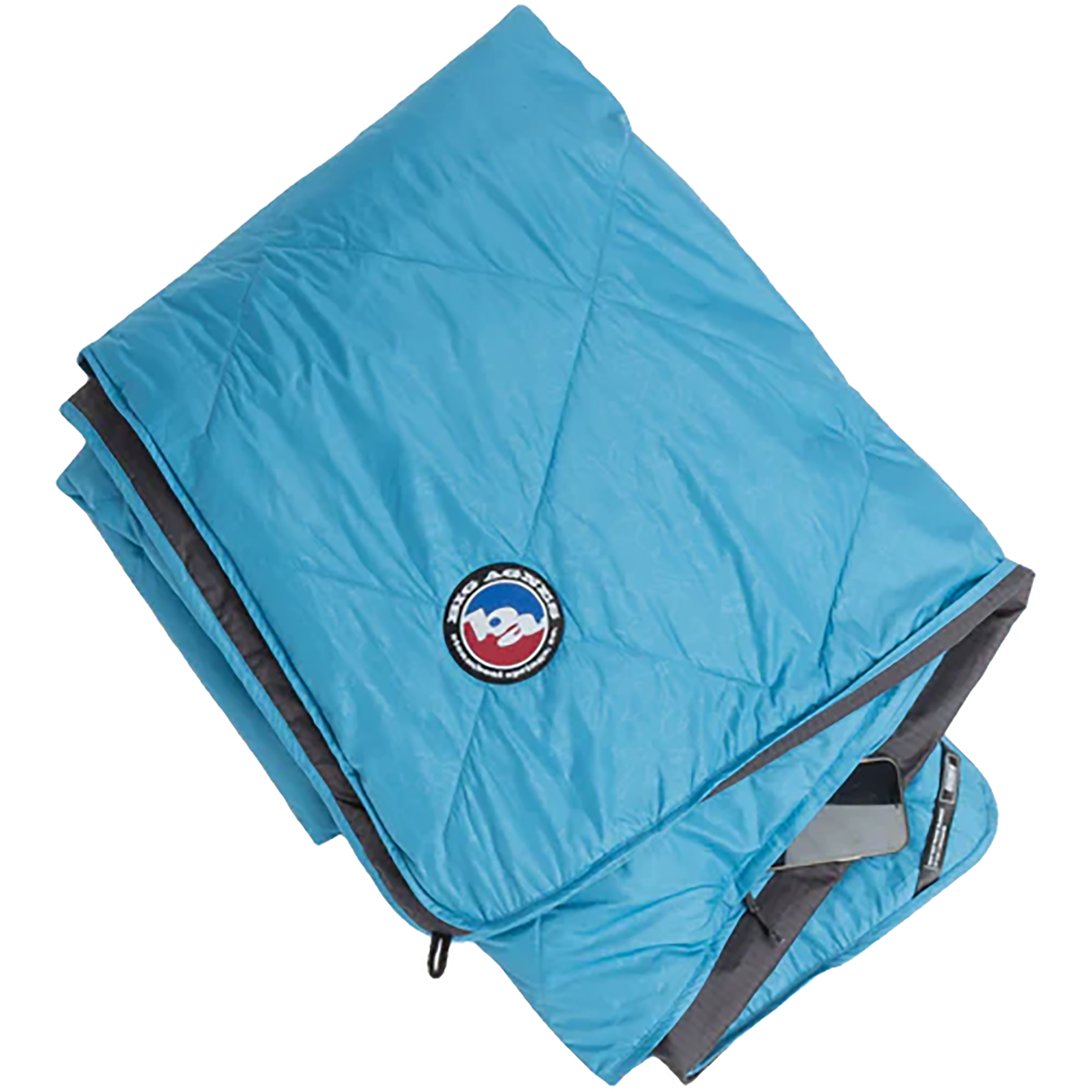Big Agnes Why Not Picnic Decke Reisedecken blau Größe 229x229cm Camping | Reise Isolierend