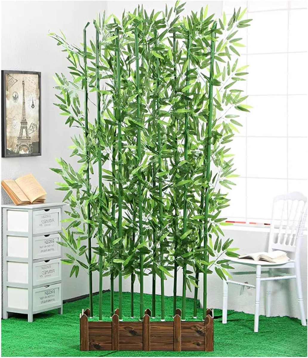 Kunst Bamboe Decoratie Boom - Groen - 1,2 Meter